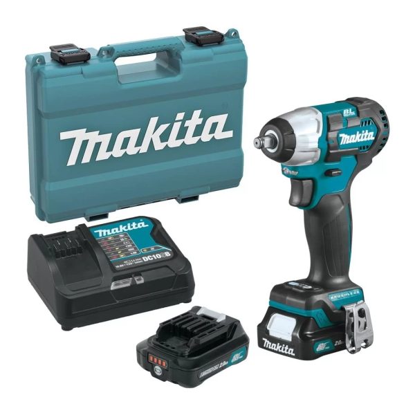 TW160DSAE Máy siết bu lông dùng pin Makita (9.5mm/bl) (kèm 02 pin 2.0 + sạc)